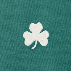 Women's Embroidered Shamrock Short Sleeve Crusher Tee