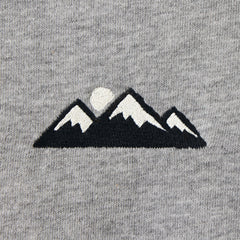 Women's Embroidered Mountains Short Sleeve Crusher Tee