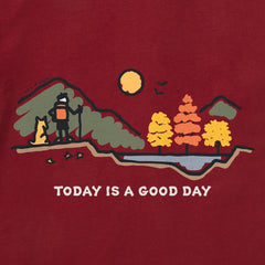 Women's Good Day Fall Vista Short Sleeve Crusher Tee