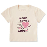 Women's Here Comes the Love Crusher-LITE Shrunken Tee