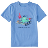 Kids Bleacher Creature Baseball Short Sleeve Crusher Tee