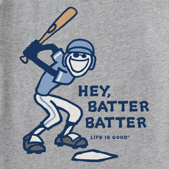 Kids Hey Batter Batter Short Sleeve Crusher Tee
