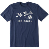 Men's Me Gusta Beisbol Short Sleeve Tee