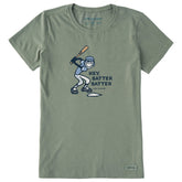 Women's Hey Batter Batter Short Sleeve Crusher Tee