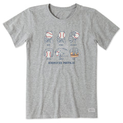 Women's Diversified Pitch Portfolio Short Sleeve Tee