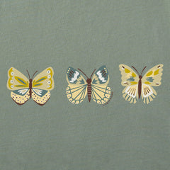 Women's Butterfly Lineup Short Sleeve Crusher Vee