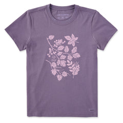 Women's Leaf Medley Short Sleeve Crusher Tee