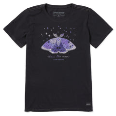 Women's Chase the Moon Short Sleeve Crusher Tee