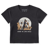 Women's Hope Ya Like Dogs Crusher-LITE Shrunken Tee