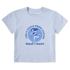Women's I Do What I Want Skate Crusher-LITE Shrunken Tee