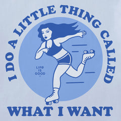 Women's I Do What I Want Skate Crusher-LITE Shrunken Tee