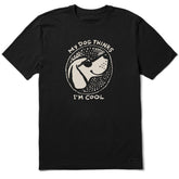 Men's My Dog Thinks I'm Cool Shades Short Sleeve Tee