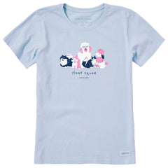 Women's Floof Squad Short Sleeve Crusher Tee