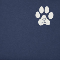 Men's Walking Paws Short Sleeve Crusher Tee