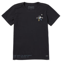 Women's Keys Are All Around Us Short Sleeve Crusher Tee