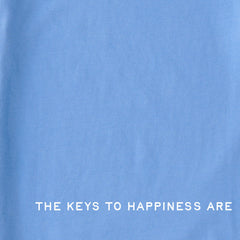 Women's Keys to Happiness Wrap Short Sleeve Crusher Tee