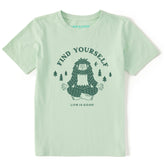 Kids Find Yourself Short Sleeve Crusher Tee