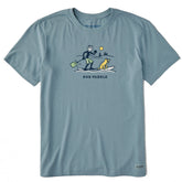 Men's Stand Up Dog Paddle Short Sleeve Crusher Tee