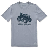 Men's Ride At Dawn Lawnmower Short Sleeve Crusher-LITE Slim Fit Tee