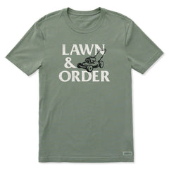Men's Lawn and Order Logo Short Sleeve Crusher-LITE Slim Fit Tee