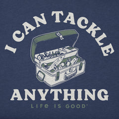 Men's I Can Tackle Anything Short Sleeve Crusher-LITE Slim Fit Tee