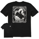 Men's Rough Around The Edges Short Sleeve Crusher-LITE Slim Fit Tee