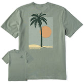 Men's Palm Tree Beach Short Sleeve Tee