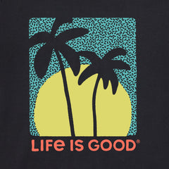 Men's Two Palm Sunset Short Sleeve Tee