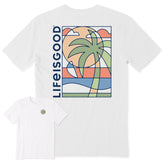 Men's Abstract Beach Short Sleeve Crusher Tee