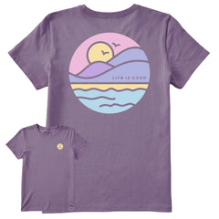 Women's Coastal Livin Short Sleeve Crusher Tee