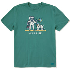 Men's Moon Landing Jake Short Sleeve Crusher Tee