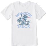 Kids Monster Truck Ride Short Sleeve Crusher Tee