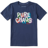 Kids Pure Chaos Short Sleeve Crusher Tee