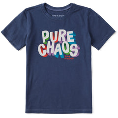 Kids Pure Chaos Short Sleeve Crusher Tee