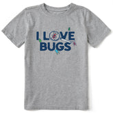 Kids I Love Bugs Short Sleeve Crusher Tee