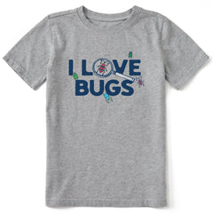 Kids I Love Bugs Short Sleeve Crusher Tee