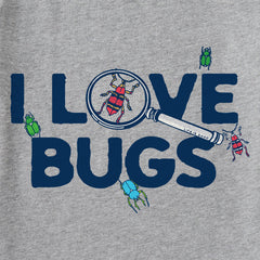 Kids I Love Bugs Short Sleeve Crusher Tee