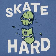 Kids Skate Hard Short Sleeve Crusher Tee