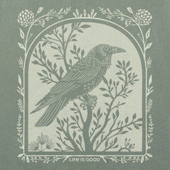 Men's Lone Raven Short Sleeve Crusher Tee