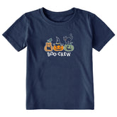 Pumpkins Boo Crew Short Sleeve Toddler Crusher Tee