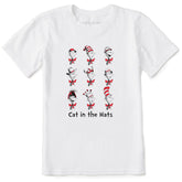 Kids Cat in the Hats Short Sleeve Crusher Tee