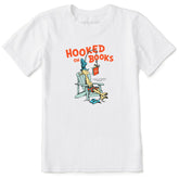 Kids Dr. Seuss Hooked On Books Short Sleeve Crusher Tee