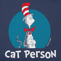 Men's Dr. Seuss Cat Person Short Sleeve Tee
