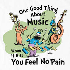 Men's Dr. Seuss Music Short Sleeve Tee