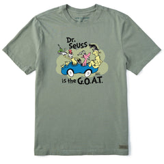 Men's Dr. Seuss is the GOAT Short Sleeve Tee