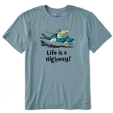 Men's Dr. Seuss Life is a Highway Short Sleeve Crusher Tee