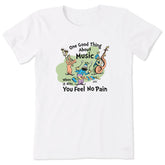 Women's Dr. Seuss Music Short Sleeve Tee