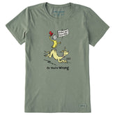 Women's Dr. Seuss Dog Love Short Sleeve Crusher Tee