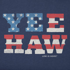 Kids Yeehaw USA Short Sleeve Crusher Tee