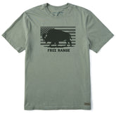 Men's Free Range Buffalo Short Sleeve Tee